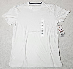 T-Shirt White Short Sleeve Ultra Soft Fit Men Small By Lucky Brand Retails 49.50