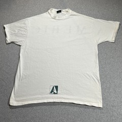 VTG 90s Perry Ellis America Double Sided Big Spell Out Shirt – Mens Large L