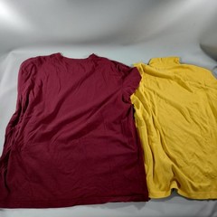 Lot of 10 Pull Over Long Sleeve T-shirts Mens Size M/L/XL/2XL