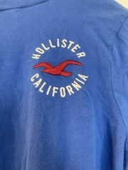 Hollister California Blue Soft Long Sleeve Embroidered Logo Men’s Size XL