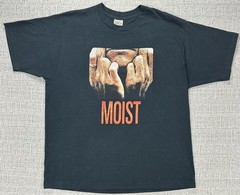 Vintage Moist Shirt Mens XL Black Moist Creature 1997 Tour Canada Band Tee