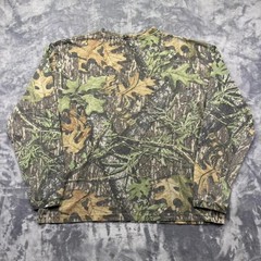 Vintage Mossy Oak Break-Up NWTF Pocket Long Sleeve Camo Tee Large
