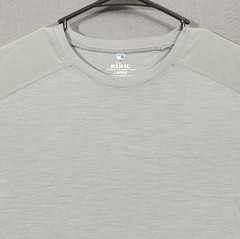Kuhl T-Shirt Men’s L Gray Short Sleeve Merino Wool Blend Performance Outdoor