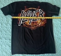 SLAYER Rock Band T-Shirt 100 % Cotton, Med19x26 in. Thailand, The Roxx, Excllnt