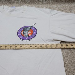 Crazy Shirts Kona Hawaii Reel Energy Marlin Graphic Tee Large (see photo)