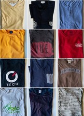 Men’s T-Shirt Short Sleeve,Size (M-XXL)Outdoor Activewear T-Shirt Differ Color