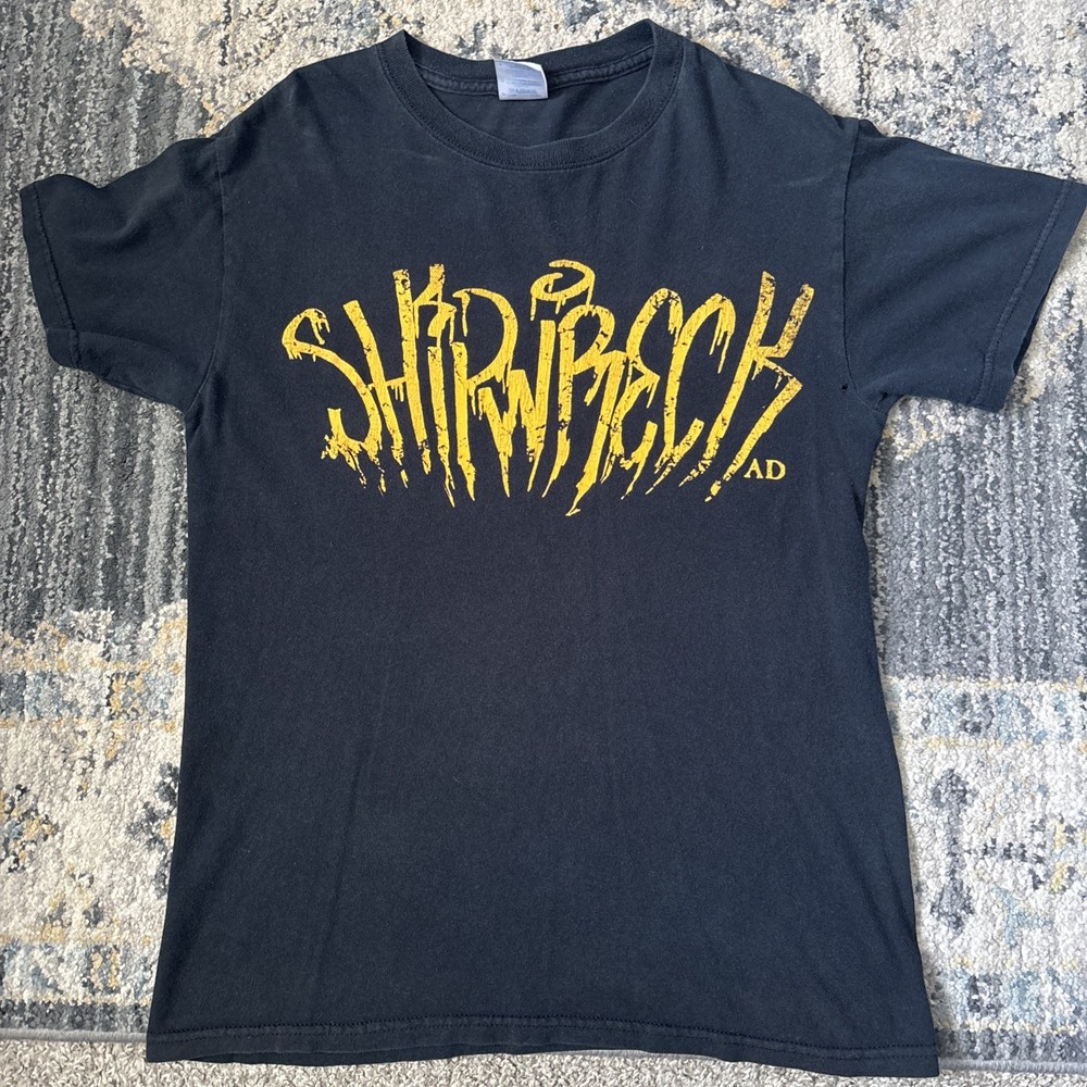 Vintage Shipwreck A.D. Small Shirt, VTG Boston Hardcore / Deathwish / Converge
