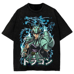 DBZ Shiryu Saint Seiya Graphic Tee Fans And Lovers Anime T-Shirt