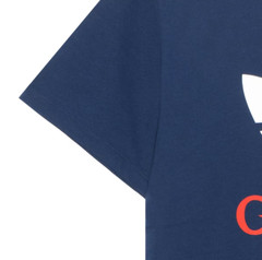Gucci x Adidas Cotton Jersey T-shirt Men’s Blue 548334-XJEMJ-4622