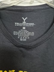 Yellowstone Rip “Trailer Park” Graphic WOMEN’S Crew Neck Cotton Tees Black M