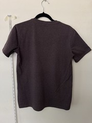 Carhartt Loose Fit Graphic Logo T-Shirt Brown Heather Size XS Made in Guatemala