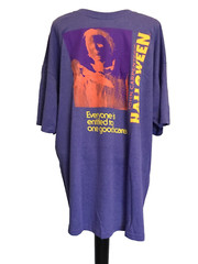 JOHN CARPENTER’S HALLOWEEN PURPLE Screen Print Short Sleeve T-Shirt Sz XL