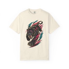 Retro Sport Saber Panther T-Shirt Graphic