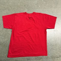Jordan Brand Mens Red Air Jordan Sneaker Graphic T-Shirt Jumpman Logo Size Large