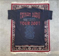 2001 Erykah Badu Tour Washed T-Shirt Black XL