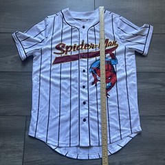 Marvel The Amazing SpiderMan 62 Baseball Jersey Double Sided Small