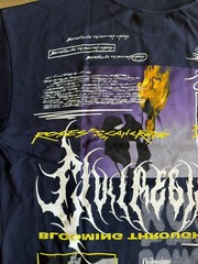 Size XL – Civil Regime Roses From Concrete Skull Oversized T-Shirt