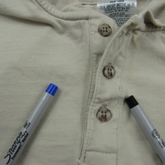 Carhartt Shirt Mens 2XL XXL Beige Henley FR Flame Fire Resistant Workwear A2