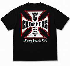 Men’S Trendy T-Shirt Featuring a Unique West Coast Choppers Letter Print shirt