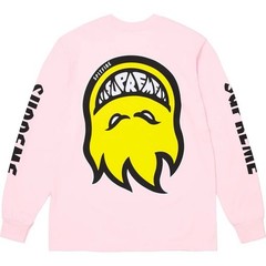 Supreme Spitfire L/S Tee Light Pink Size XL Brand New Confirmed Order