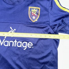 Adidas Climacool Men’s Real Salt Lake Pregame Short-Sleeve T-Shirt XL Blue