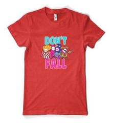 Don’t Fall Fallen Guys Gaming Personalised Unisex Adult T Shirt