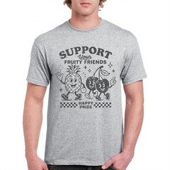 Support Your Fruity Friends T-shirt, Happy Pride Tee, LGBT Pride Month Gift