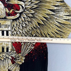 7.62 Design US Army Eagle T-Shirt Mens XL Black 2008 Military USA Y2K Bikercore