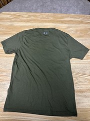 Olive Drab Green Men’s Short Sleeve T-shirt Size Small Notre Dame Under Armor