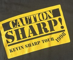 Vintage 1998 Kevin Sharp Tour T Shirt XL USA Made Double Sided Country Music
