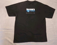 Discovery Channel Hanes Beefy Tee Shirt Lost Spacecraft Liberty Bell 7 Size L