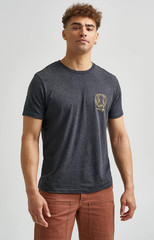 Mens Wrangler Born Free Graphic T-Shirt Short Sleeve M L XL 2XL 3XL Cotton Blend