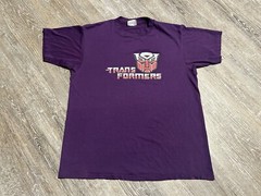 Vintage 90s The TRANSFORMERS T-Shirt USA Single Stitch More Than Meets Eye Hanes