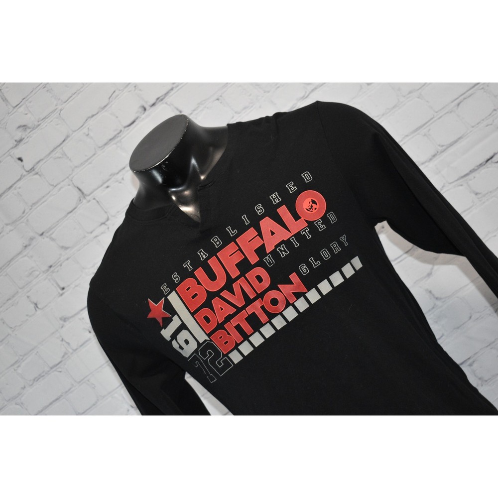Buffalo by David Bitton Munsingwear T-Shirt Mens Size Large Long Sleeve Cotton