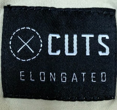 CUTS Clothing Men’s Elongated Crew Neck T-Shirt With Pocket NWOT