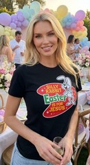 🐰✝️Silly Rabbit Easter Is For Jesus T-Shirt Easter Christian Tee funny custom