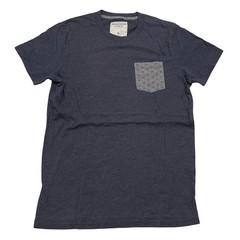 Abercrombie & Fitch Chest Pocket Blue Tee Size M (Retail $35)