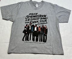Bruce Springsteen ‘The River Tour 2016’ Los Angeles ladies boxy T shirt NWOT