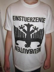 Einstuerzende Neubauten Punk Rock T-shirt Tee Band Rock Music