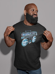 Retro Ghettoblaster Unisex Shirt 80S 90S Hip Hop Rap Music Boom Box Gift