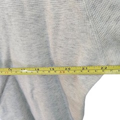 Polo Ralph Lauren Mens XL GrayCream Waffle Knit Thermal Long Sleeve Shirt Cotton
