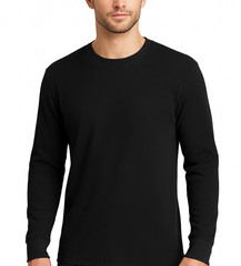 Men’s Thermal Top- Waffle Texture, Warm Long Sleeve Undershirt,size: small