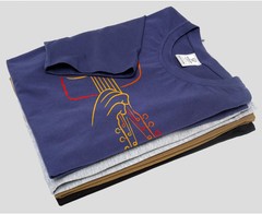 Men’s Guitarist T-shirt Guitar Player Music 3D creative tee shirt