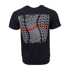 PACSUN MENS BLACK SMILY FACE T SHIRT