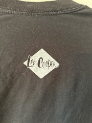 VNTG Lee Cooper Jeans Company Mens Spellout Logo T Shirt Street Wear Size XL