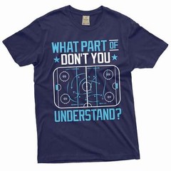 Men’s ice Hockey Funny T-Shirt Sports Hobby Hockey Player Sarcastic Tee Shirt