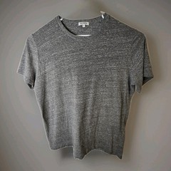 Gustin Shirt Mens XL Gray Heather Crewneck California USA Made Soft Tri-Blend
