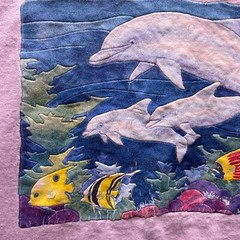 Vtg Dolphin Florida T Shirt Mens XL Fort Walton Beach Fish Graphic Light Pink SS