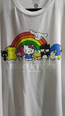 Bioworld Hello Kitty & Friends by Sanrio Pink TShirt Short Sleeve Adult 2XL