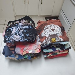 Bulk Lot 48 Tie Dye Shirts Size XL Assorted Graphics Sports Anime Festival